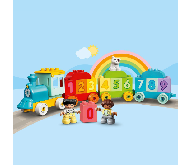 LEGO DUPLO 10954 Pociąg z cyferkami – nauka liczenia - 1019948 - zdjęcie 14